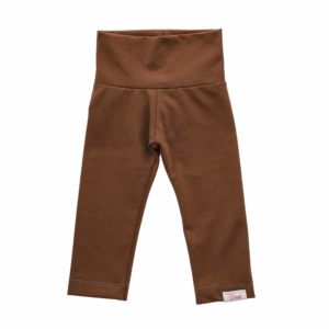 effen bruine legging