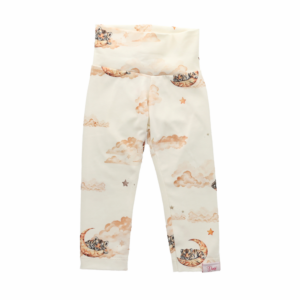 handgemaakte legging met maan design