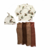 mix en match bij overslagshirt panter