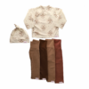 mix and match met de leggings bij het overslagshirt turtle